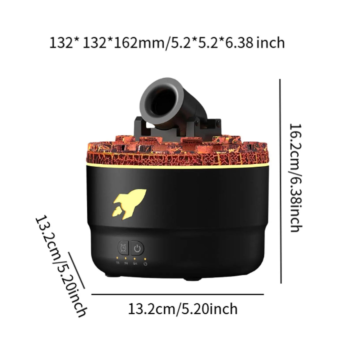 Compact Aroma Diffuser Humidifier For Desk
