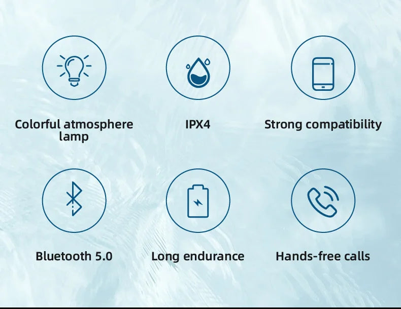 Portable Waterproof Suction Cup Bluetooth Speaker with RGB