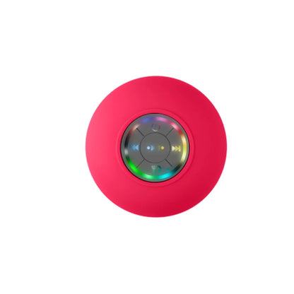 Portable Waterproof Suction Cup Bluetooth Speaker with RGB