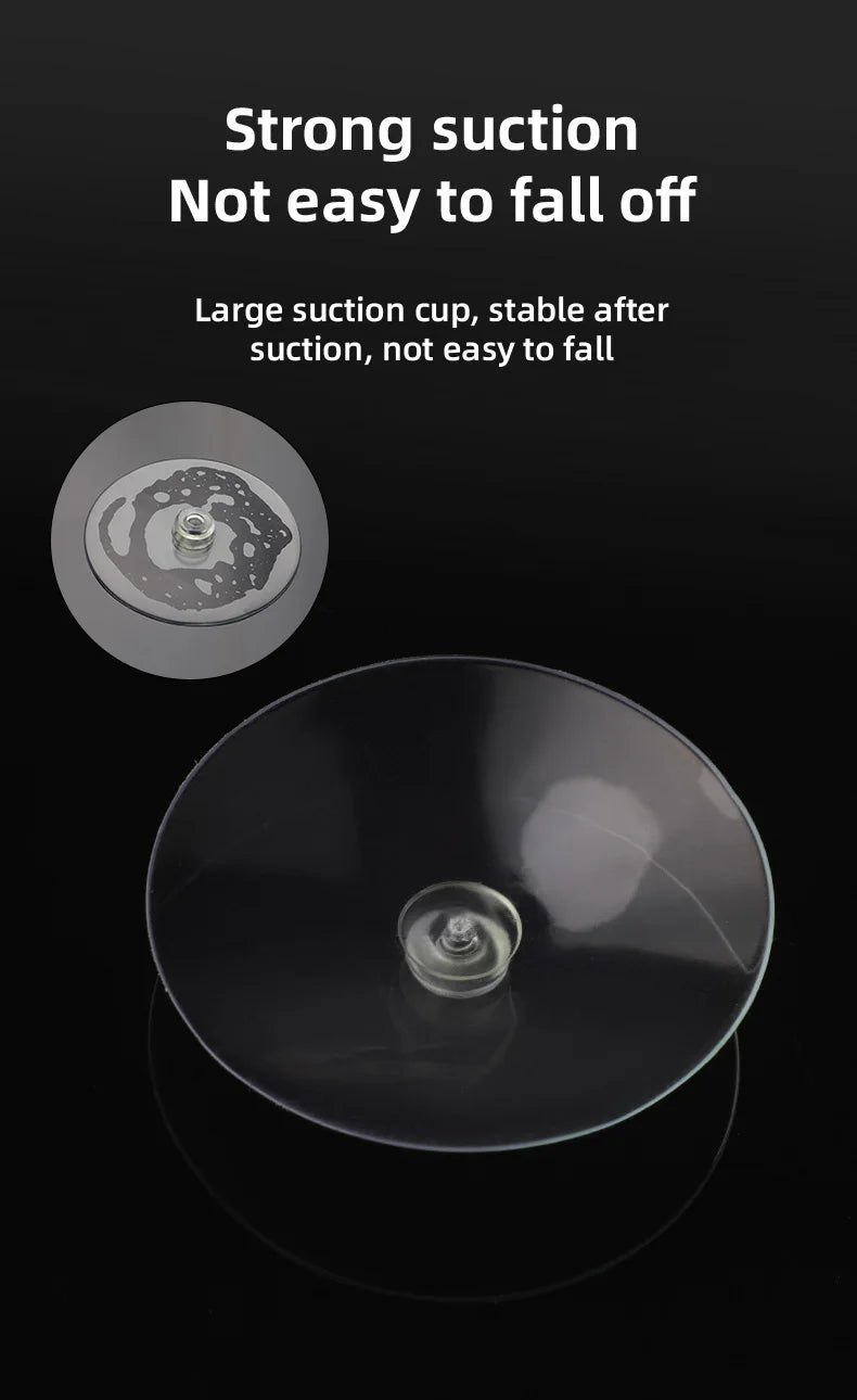 Portable Waterproof Suction Cup Bluetooth Speaker with RGB