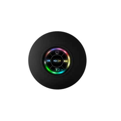 Portable Waterproof Suction Cup Bluetooth Speaker with RGB
