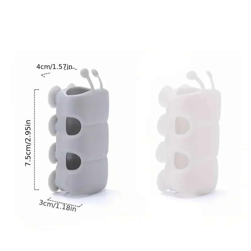 Removable Silicone Suction Cup Wall Mounted Showerhead Holder (2 pcs)