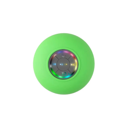 Portable Waterproof Suction Cup Bluetooth Speaker with RGB